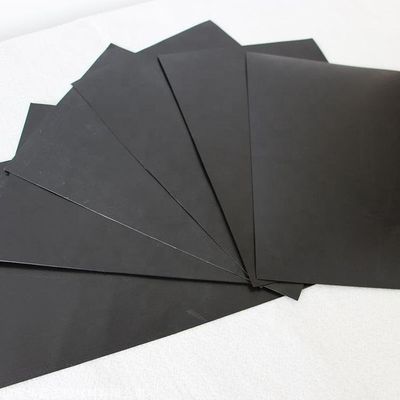 Βιομηχανικό σχεδιασμό στυλ HDPE γεωμεμβράνη σε μαύρο για αδιάβροχη τεχνητή δεξαμενή λίμνης