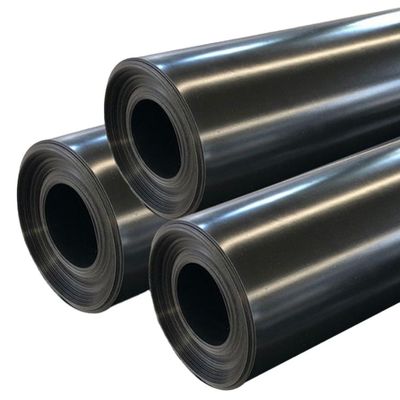 ASTM GRI-GM13 Τυποποιημένη μαύρη HDPE ομαλή γεωμεμβράνη για χώρους υγειονομικής ταφής και λίμνες ψαριών