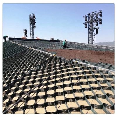 Διάστημα συγκόλλησης 330 mm-1000 mm HDPE γεωκύτταρο για τον έλεγχο της διάβρωσης και τη σταθεροποίηση του δρόμου