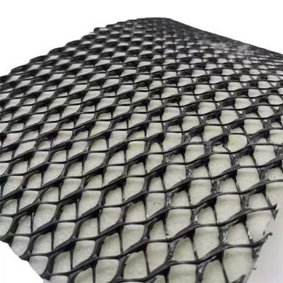 Δίκτυο αποστράγγισης 2m-4m πλάτος Hdpe 3D Τριπλανικό σύνθετο για συνολικές λύσεις έργου