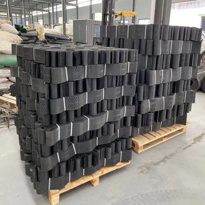 Οδική κατασκευή Γεωκύτταρα HDPE Γεωκύτταρα με υφαντικό και διατρυβωμένο στρώμα χαλίκι