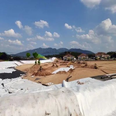 Διάμετρος 2m-4m Συνθετικό Γεωτεξτύλιο Πλαστικό Γεωδίκτυο Αποχέτευσης για λύσεις έργων