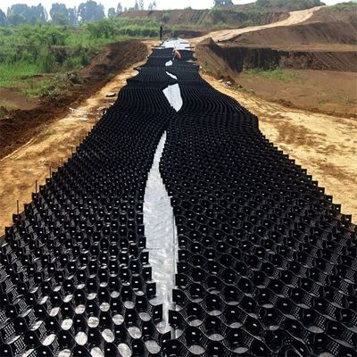 1000-1420N / 10CM Δυνατότητα απολέπισης HDPE γεωκύτταρα για χωματόδρομους