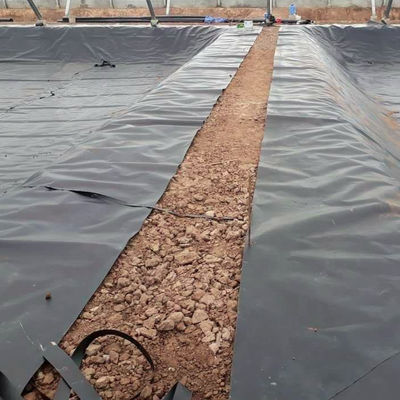 0.2mm-3mm πάχος Αντι-UV HDPE λιμνοσκεπάσματα για προσαρμοσμένη προστασία λίμνης