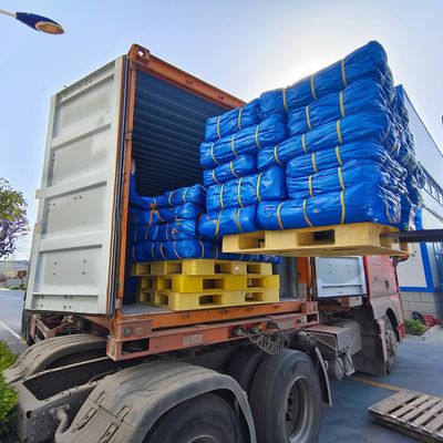 Επικάλυψη PE Tarp Waterproof Light Weight Cover Blue Polyethylene Tarpaulin Sheet PE