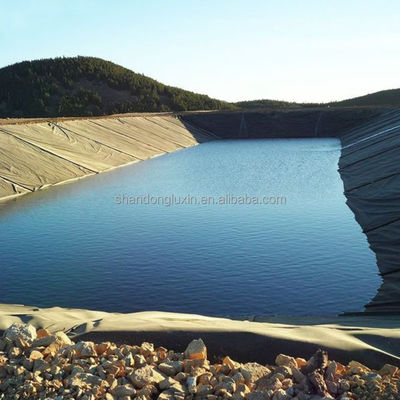 10 έτη διάρκεια ζωής Μαύρο HDPE Geomembrane Liner για καλλιέργεια γαρίδας και αλάτι