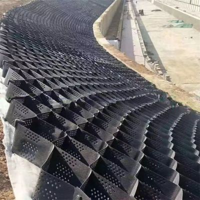 Γεωκύτταρο 3D 1,5 mm πάχος 150 mm HDPE Γεωκύτταρο για την ικανότητα επίλυσης έργων