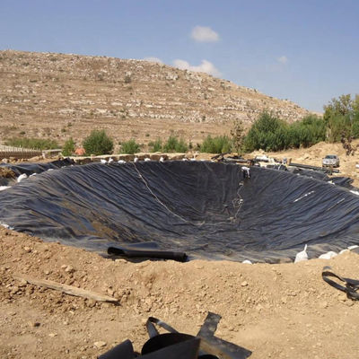 Γεωμεμβράνη Πλωτή επιφάνεια HDPE Γεωμεμβράνη επιφάνεια ομαλή και από τις δύο πλευρές 0,75mm 1mm 2mm