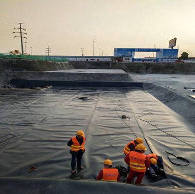 Γεωμεμβράνη Πλωτή επιφάνεια HDPE Γεωμεμβράνη επιφάνεια ομαλή και από τις δύο πλευρές 0,75mm 1mm 2mm