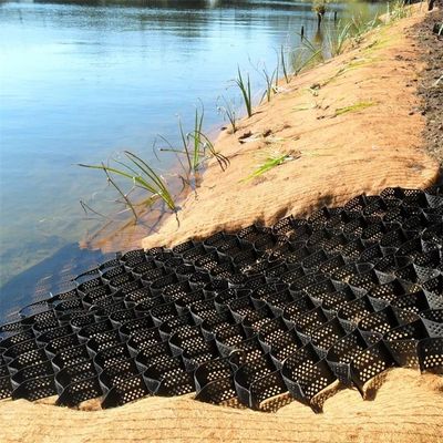 1.1mm 1.7mm Geo Cell Control Erosion για σταθεροποίηση κλίσης και ενίσχυση εδάφους