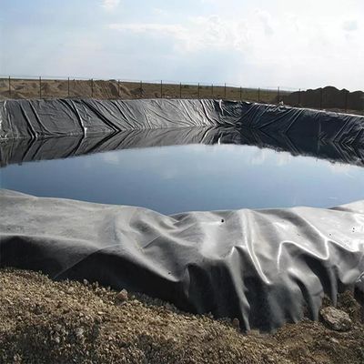 HDPE Γεωμεμβράνη Για 0,5mm 1mm 1,5mm 2mm Αδιάβροχο Φράγμα Πυροσβεστήρα