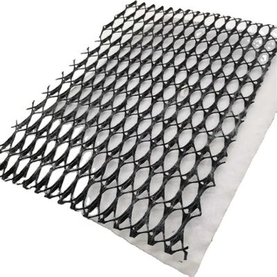 Hdpe πλαστικό 3d τριπλανή σύνθετο δίκτυο αποστράγγισης δίκτυο Geonet για προσαρμοσμένο μήκος