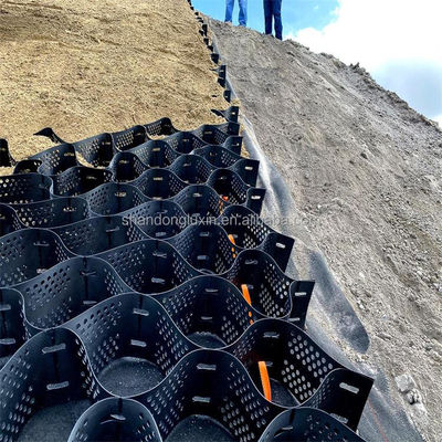 HDPE Geocel ASTM Smooth Geocel Gravel Driveway Paving Grid για οδό μελιού