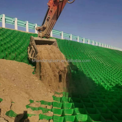 Μαύρα προϊόντα γης Hdpe Geocel για ομαλό Geocel Χαλίκι οδική διαφάνεια στρώμα