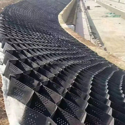 Βιομηχανικός σταθεροποιητής εδάφους HDPE Γεωκύτταρα Σταθεροποιητής πλαστικού χαλίκι για σταθεροποίηση