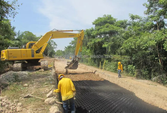 Γεωκύτταρα HDPE για τη σταθεροποίηση χαλίκις και την ενίσχυση των τοίχων υποστήριξης