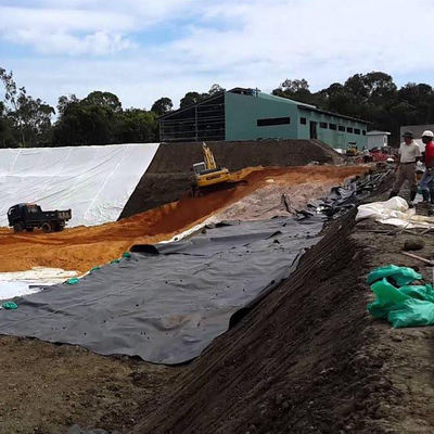 Παροχή δείγματος HDPE γεωμεμβράνη για λίμνη δεξαμενή φράγμα επιφάνειες λίμνη κολύμβησης πισίνα ιχθυοκαλλιέργεια λίμνη