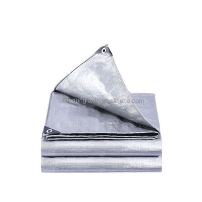 Πλακέτα LDPE laminated PE Tarpaulin για φορτηγά καλύπτοντας πλαστικό φύλλο σε πράσινο χρώμα