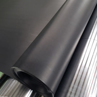 Ακατέργαστη επιφάνεια HDPE Γεωμεμβράνη Αλιευτικής Κτηνοτροφίας 1mm με διάρκεια ζωής 10 ετών