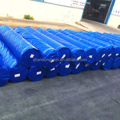 Αδιάβροχο βαρύ φορτίο 2m x 100m HDPE παρμπουλίνη με επικαλυμμένο υφαντικό σχέδιο στην Κορέα