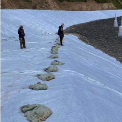 Σύγχρονο σύνθετο δίκτυο αποχέτευσης τρισδιάστατου τύπου 50m μήκος 5mm πάχος για χώρους υγειονομικής ταφής