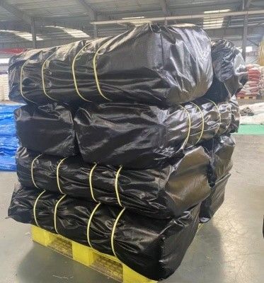 500D-1500D HDPE υφαντικό με LDPE στρώση πλαστικό καμβά Eyelet Tarpaulin Cover