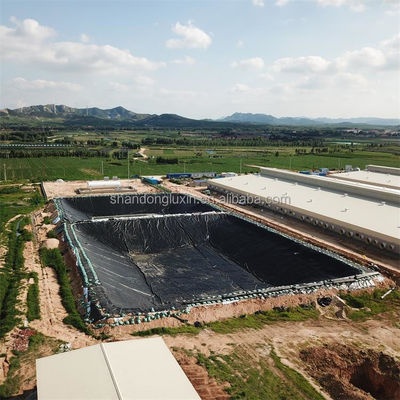 Βιομηχανικό σχεδιασμό στυλ HDPE Geomembrane Liner 0,5 mm 1,0 mm 1,2 mm 2 mm για λίμνη ιχθυοκαλλιέργειας
