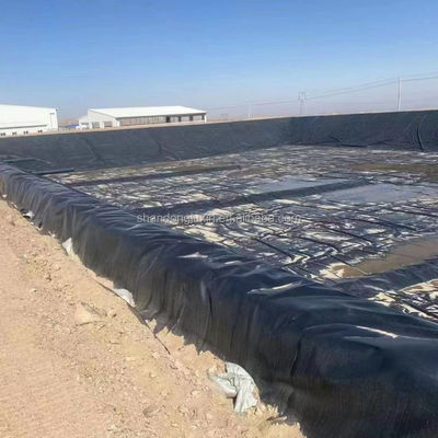 Αδιαπέραστη γεωμεμβράνη Διπλή υφή HDPE γεωμεμβράνη για επιτόπια επιθεώρηση λιμνοθάλασσας