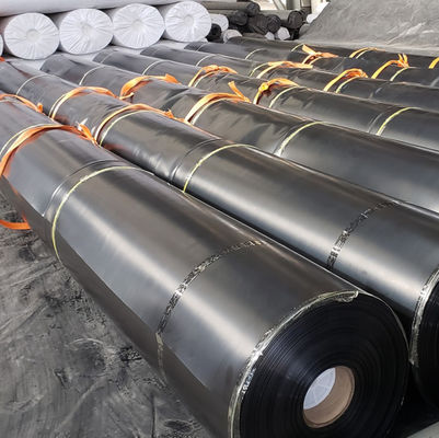0.1mm-2.5mm HDPE Geomembrane Liner για λίμνες Εκπαίδευση επί τόπου και εξαιρετική αντοχή