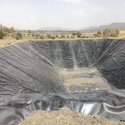 Προσαρμόσιμη HDPE Geomembrane Liner 0,5 mm 0,75 mm 1 mm για συνολικές λύσεις έργου