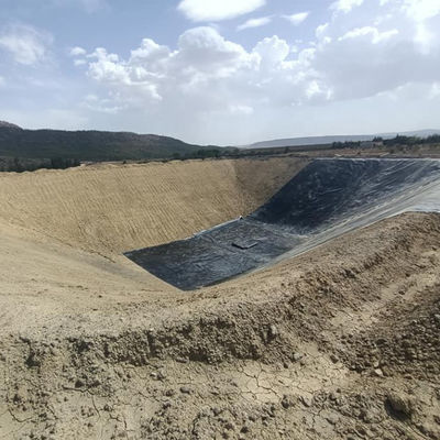 Προσαρμόσιμη HDPE Geomembrane Liner 0,5 mm 0,75 mm 1 mm για συνολικές λύσεις έργου