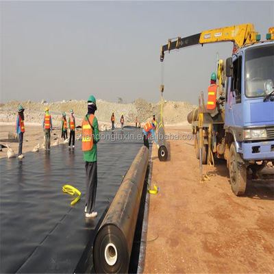 Αλιερόχλια διπλό λεία HDPE λίμνη Liner 1mm 2mm Γεωμεμβράνη Αδιάβροχο πλαστικό φύλλο