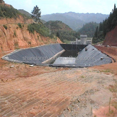 1 mm HDPE Geomembrane Sheet για υδραγωγικές εκμεταλλεύσεις ιχθυοκαλλιέργειας