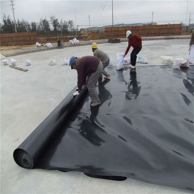 0.5mm 1mm 1.5mm 2mm HDPE γεωμεμβράνη για στρώσεις λιμνών ψαριών σε βιομηχανικό στυλ σχεδιασμού