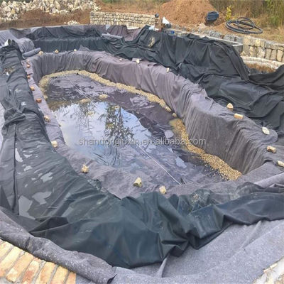Γεωμεμβράνη HDPE πλάτους 1-8m για την καλλιέργεια γαρίδας