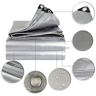 100% Virgin/Korea PE Tarpaulin Υφασμένα πλαστικά φύλλα HDPE Tarpaulins με επίστρωση LDPE