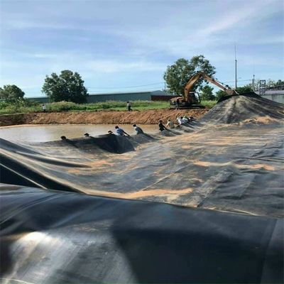 Αλιευτική Φάρμα λίμνη φράγμα χωματερή Liner HDPE γεωμεμβράνη 0,5 mm 0,75 mm 1,0 mm 1,5 mm 2,0 mm 3,0 mm