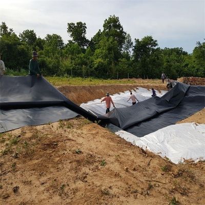 Αλιευτική Φάρμα λίμνη φράγμα χωματερή Liner HDPE γεωμεμβράνη 0,5 mm 0,75 mm 1,0 mm 1,5 mm 2,0 mm 3,0 mm