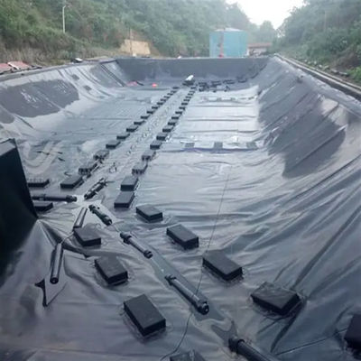 Διπλή ομαλή επιφάνεια 0,5 mm LDPE LLDPE HDPE γεωμεμβράνη για την αλιευτική βιομηχανία