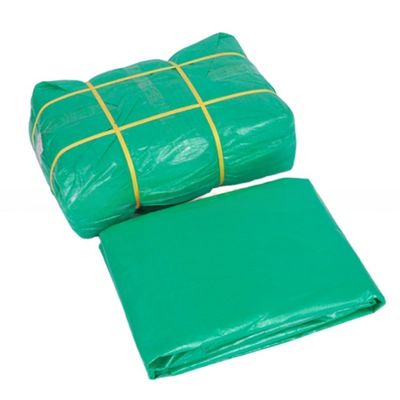 Εξωτερική γεωργία LDPE laminated PE Tarpaulin με επικαλυμμένο πράσινο υφασμένο υφασμένο υφασμένο υφασμένο υφασμένο