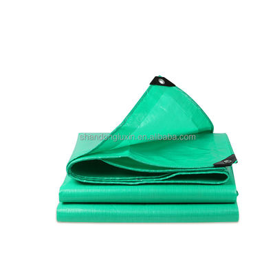 Εξωτερική γεωργία LDPE laminated PE Tarpaulin με επικαλυμμένο πράσινο υφασμένο υφασμένο υφασμένο υφασμένο υφασμένο