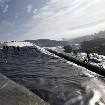 Απευθείας πώληση HDPE ομαλή γεωμεμβράνη με εκπαίδευση επί τόπου και πάχος 0,1 mm-2,5 mm
