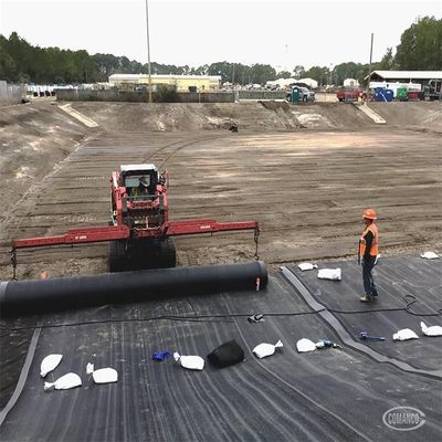 Γεωμεμβράνες HDPE 1mm για λίμνες Μέγεθος 50m-100m Εξαιρετική απόδοση εγγυημένη