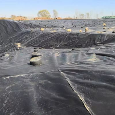 1.0mm Γεωμεμβράνη 2mm Hdpe Γεωμεμβράνη 20 Mil Πυροσβεστήρα λίμνης για Γεωμεμβράνες 1m-8m πλάτος
