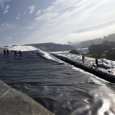 1.0mm Γεωμεμβράνη 2mm Hdpe Γεωμεμβράνη 20 Mil Πυροσβεστήρα λίμνης για Γεωμεμβράνες 1m-8m πλάτος