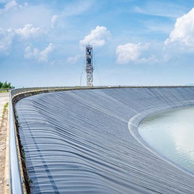 0.75mm HDPE Γεωμεμβράνη Αδιάβροχη μεμβράνη για υδατοκαλλιέργεια