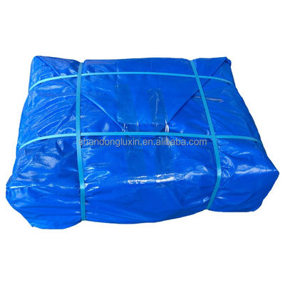 Ανθεκτική στο νερό υδροχλωρίνη HDPE για σκηνή στέγης και αυτοκίνητο σε μπλε ασημένιο χρώμα Αδιάβροχη