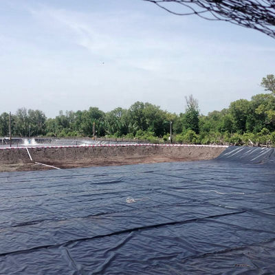 HDPE Geomembrane Fish Pond Liner 0.3mm-3mm Συνολική λύση για έργα υδροφράκτησης