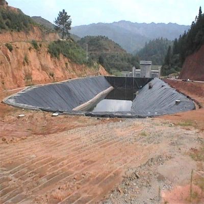 Βιομηχανικό Στυλ Σχεδιασμού 0,5 mm 0,75 mm 1 mm HDPE Γεωμεμβράνη για Γεωργικό Εφοδιασμό Υδάτων
