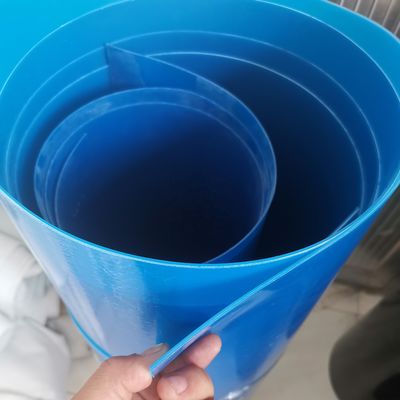 Δάχος 0.2mm-3mm Πυροσβεστήρα λίμνης GM13 2mm HDPE Γεωμεμβράνη λευκή αδιάβροχη για λίμνη γαρίδας